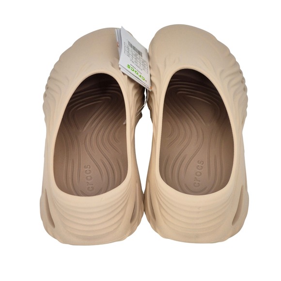 Crocs Echo Wave Clogs Beige Almond Tint Adult Men\'s Size 11 Sandals Shoes NEW main image 12